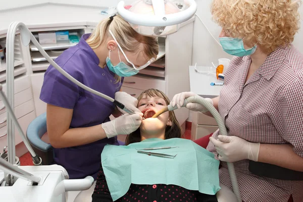 At the dentist — Stock Photo, Image