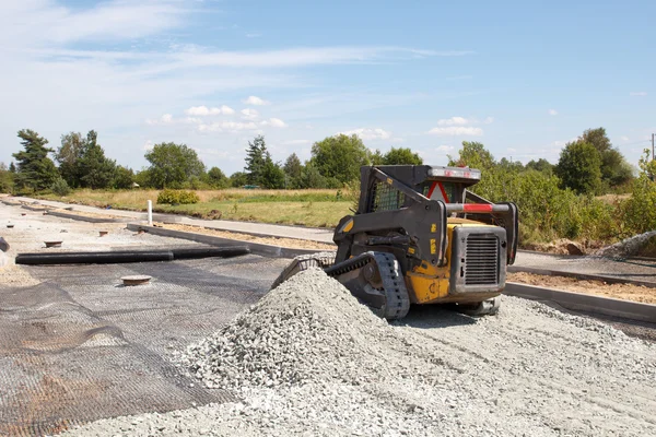 Construcción de una nueva calle —  Fotos de Stock