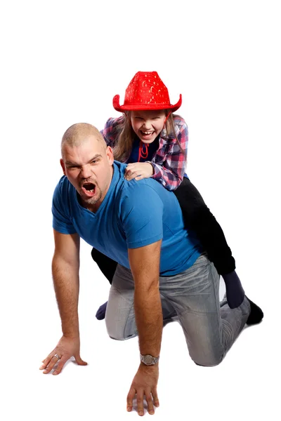 Father and daughter — Stock Photo, Image