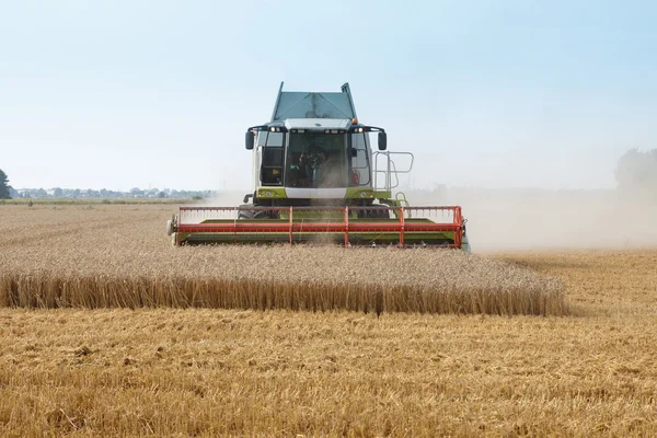 Grain harvester Stock Photo