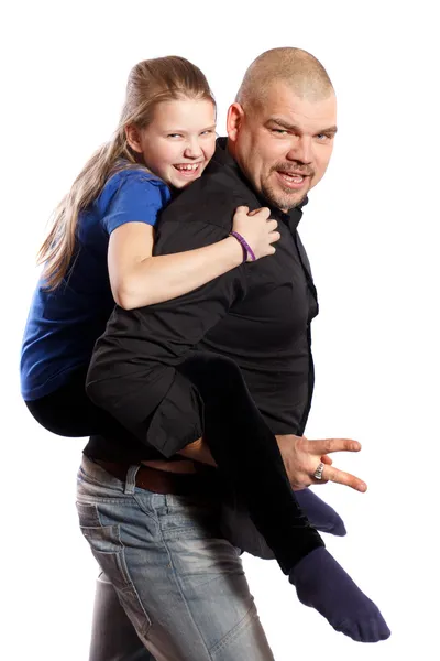 Padre e hija — Foto de Stock