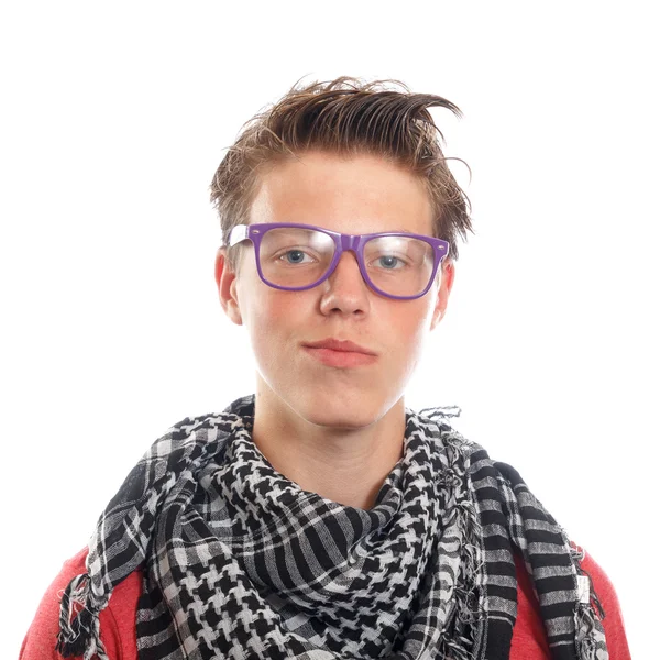 Hipster-Junge — Stockfoto