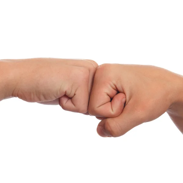 Fist greeting — Stock Photo, Image