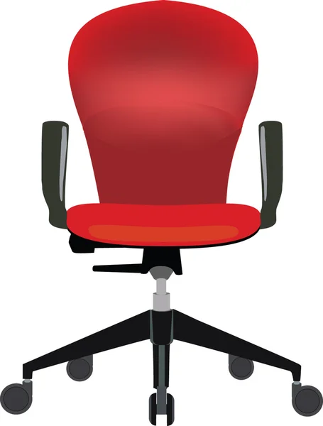 Kırmızı sandalye — Stok Vektör