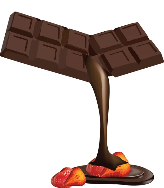 Choklad — Stock vektor