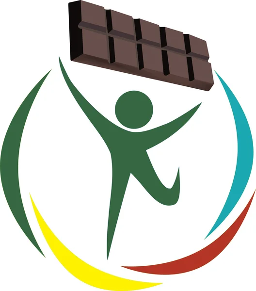Chocolat ordinaire — Image vectorielle