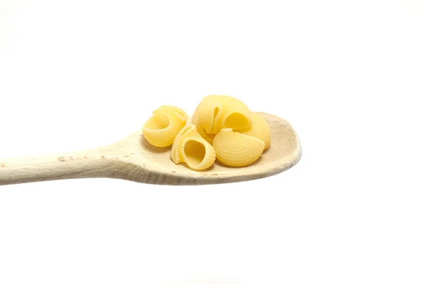 Cucchiaio con pasta — Foto Stock