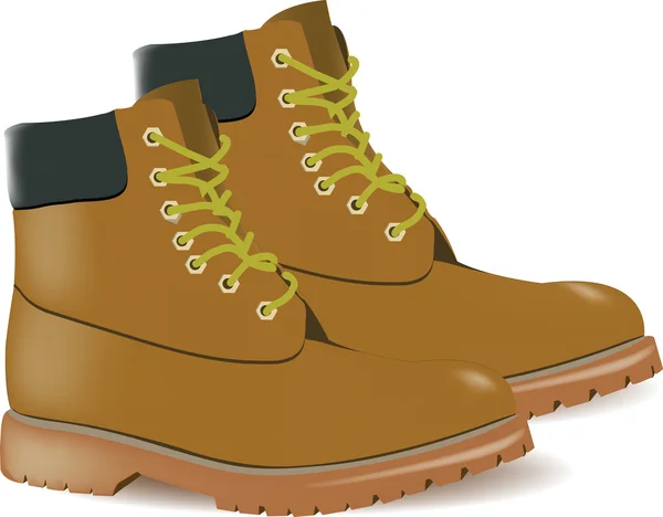 Hoge schoenen — Stockvector