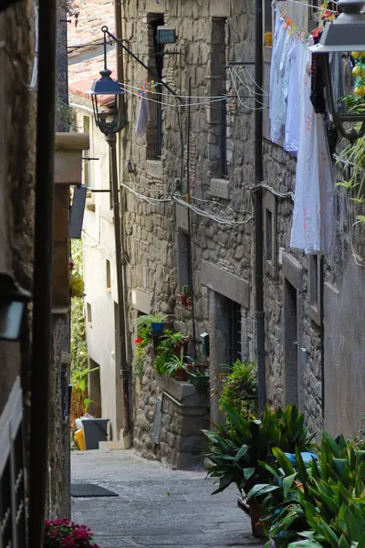 Viterbo San Pellegrino地区ラツィオイタリア — ストック写真