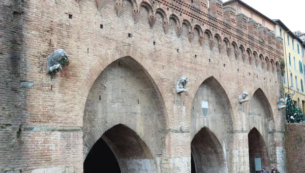 Historical City Siena Tuscany Italy Palio — Fotografia de Stock