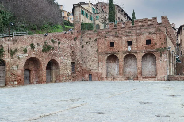 Historical City Siena Tuscany Italy Palio — Fotografia de Stock