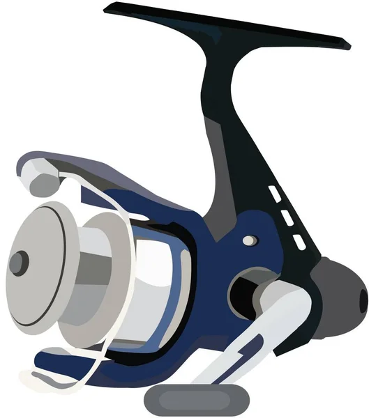 Accessoires Voor Sportvisserij Spinning Haspel Sport — Stockvector