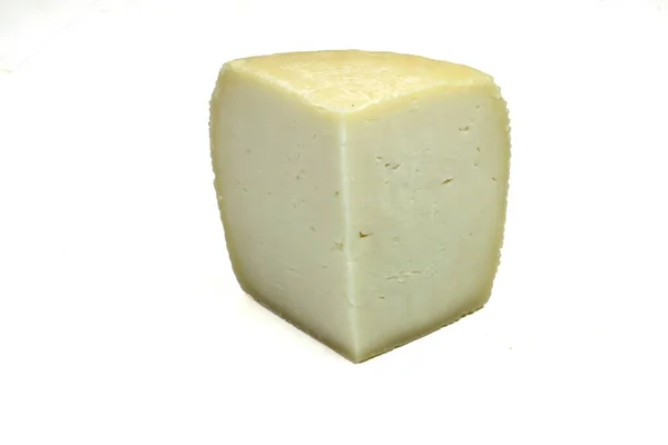 Soft pecorino and ricotta cheeses in tubs- — Stock Photo, Image