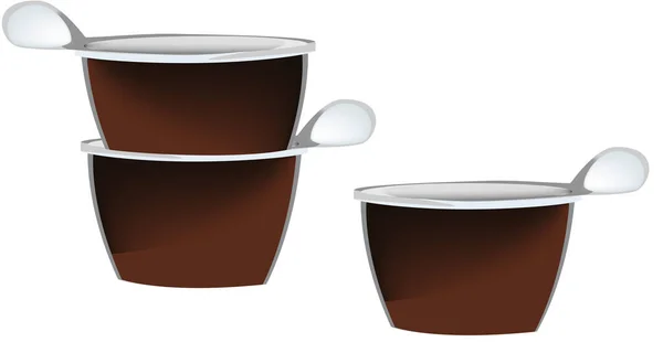 Kaffeetasse Für Transport Und Hygiene — Stockvektor