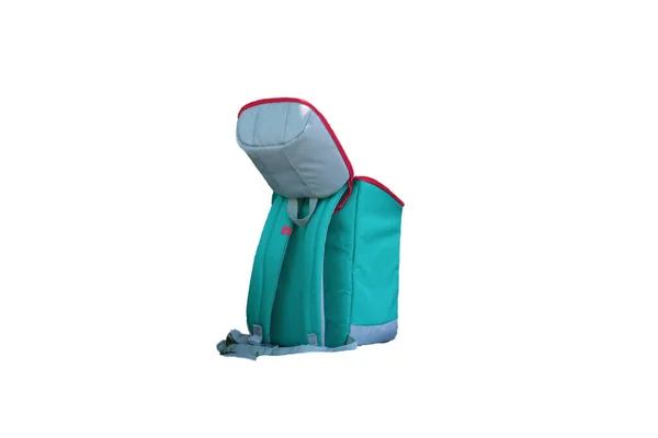 Camping Backpack Open White Background — Photo