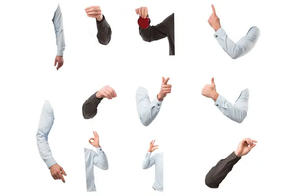 Arm Figures Finger Sign — Stock Photo, Image