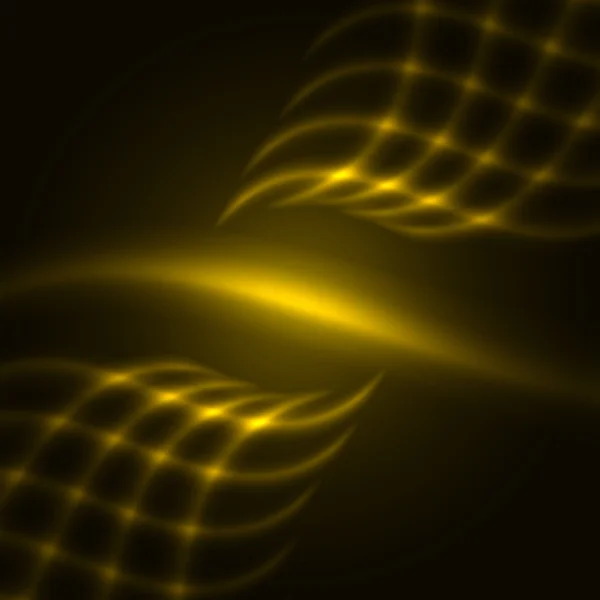 Abstrait fond jaune — Image vectorielle