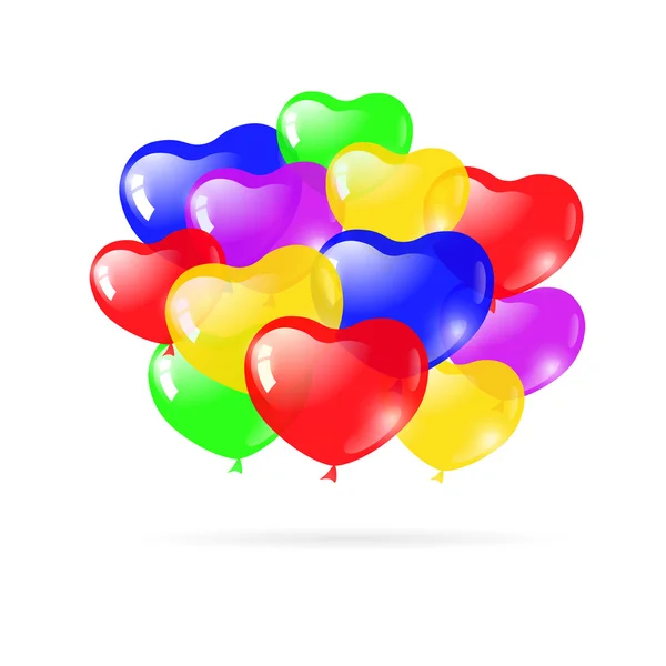 美丽派对气球 — 图库矢量图片