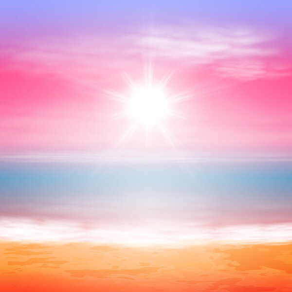 Морской закат