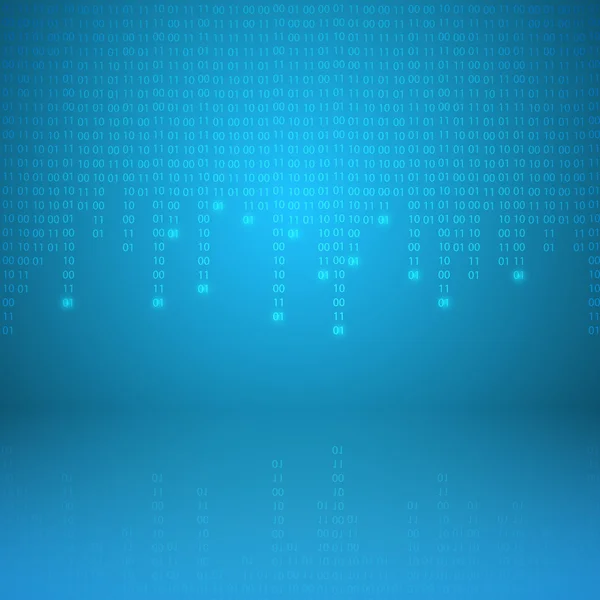 Stream of binary code - Stock Image - Everypixel image.