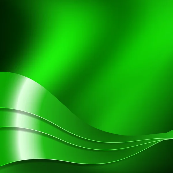 Fondo verde abstracto — Vector de stock