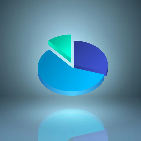 Pictogram cirkeldiagram — Stockvector