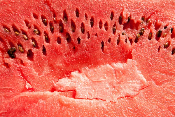 Detailaufnahme von Wassermelone — Stockfoto