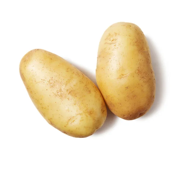 Raw Harvest patate isolato su sfondo bianco — Foto Stock