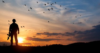 Gaziler Günü için tebrik kartı, Anma Günü, Bağımsızlık Günü. ABD kutlaması.