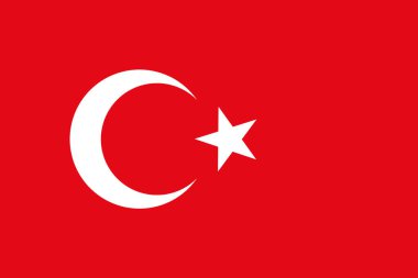 Ulusal hindi bayrağı. Basit bir daire. EPS10 vektör illüstrasyonu.