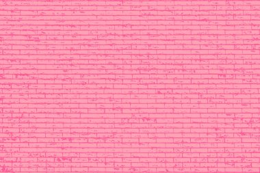 Pembe tuğla bina duvarı. Modern bir çatı katının içinde. Tasarım için arkaplan.
