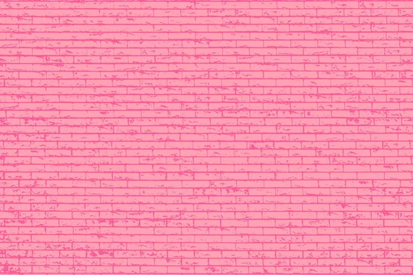 Roze Stenen Muur Interieur Van Een Moderne Loft Achtergrond Voor — Stockvector