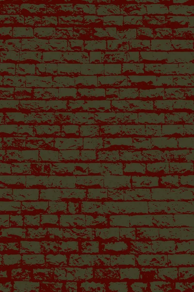 Röd Tegelvägg Inredning Ett Modernt Loft Bakgrund Till Utformningen — Stock vektor