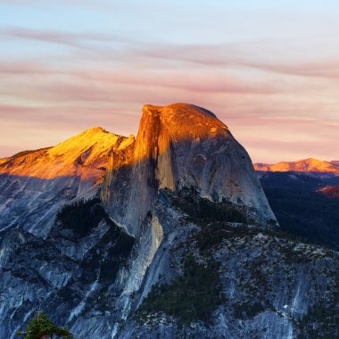glacier point günbatımı