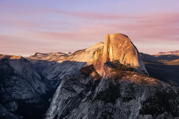 Pôr do sol de Glacier Point — Fotografia de Stock