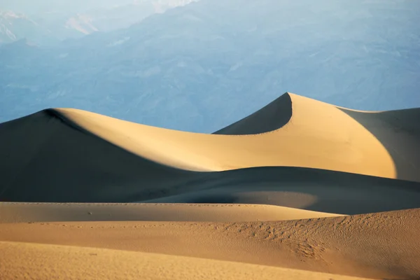 Sand Dunes in the Death Valley National Park — Stock Photo, Image