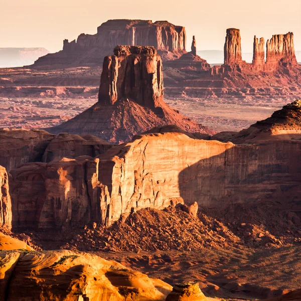 Sivatagi canyon az USA-ban — Stock Fotó