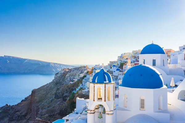 Hämmästyttävä Santorini, Oia kylä, Kreikka — kuvapankkivalokuva