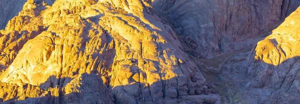 Amazing Sunrise Sinai Mountain Beautiful Dawn Egypt Beautiful View Mountain — Fotografia de Stock