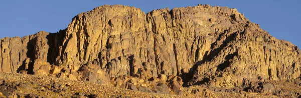 Sina Dağı 'nda şaşırtıcı gün doğumu, Mısır' da güzel şafak, dağdan güzel manzara