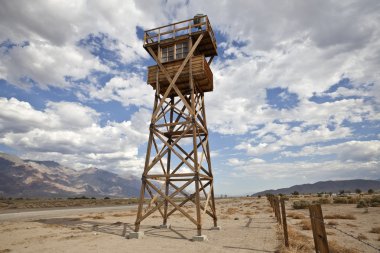 tarihi Muhafız Kulesi manzanar tarihi Milli Parkı
