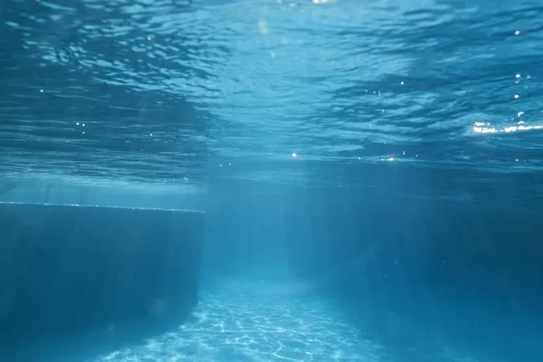 Underwater Swimming Pool Ledge — Stockfoto