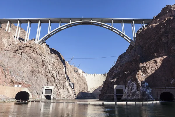 Below Hoover Dam on the Colorado River — Stock Photo, Image