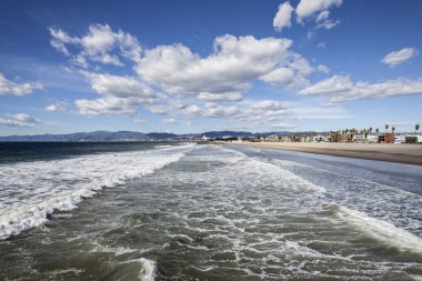Venice beach kış surf