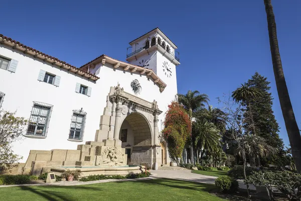 Santa Barbara Kalifornien Historisches Gerichtsgebäude — Stockfoto