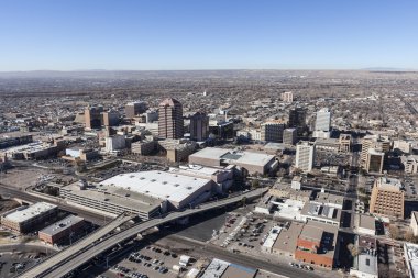 Albuquerque new mexico şehir merkezi anten