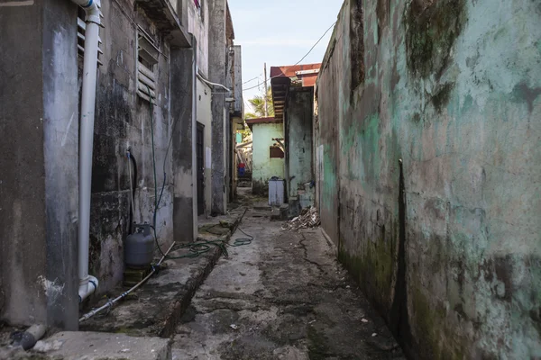 Eski arka sokak — Stok fotoğraf