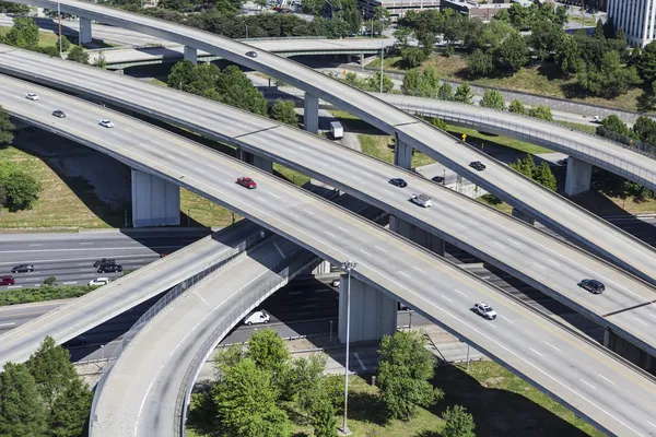 Aéreo de la autopista —  Fotos de Stock