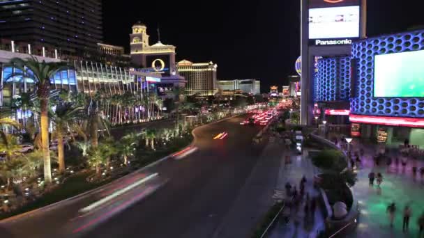 Las Vegas blvd street sign - Las Vegas, Stock Video