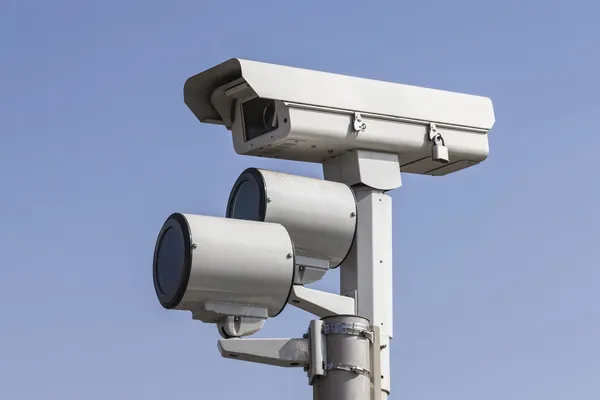 Traffic Camera with Lights — Stock Photo, Image